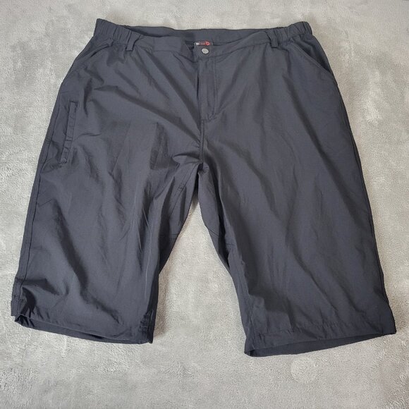 Baleaf Womens Shorts 2XL Plus Skimmer Black Zip Fly Lightweight Comfy BLA68E - Picture 1 of 11